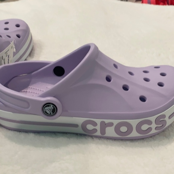 💟Crocs Bayaband Clog, W Size 7, Lilac - Picture 4 of 7